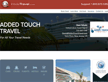 Tablet Screenshot of deanschultz.inteletravel.com